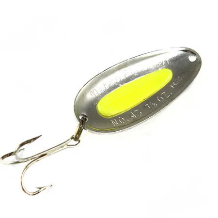 Nebco Pixee, nikiel/żółty, 25 g błystka wahadłowa #0510