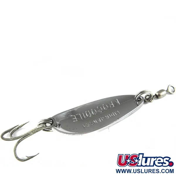 Luhr Jensen Krocodile, nikiel/hologram, 9 g błystka wahadłowa #0513