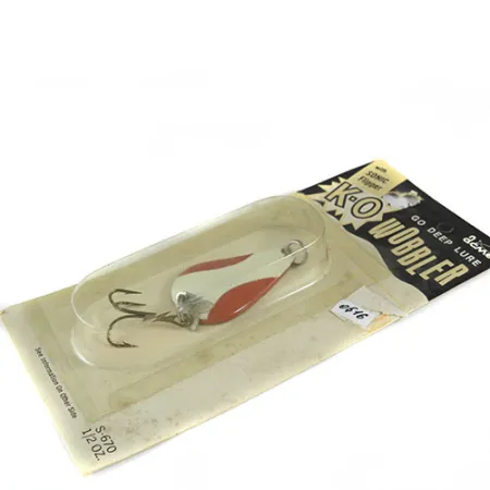 Acme K.O. Wobbler, czerwony/biały, 14 g błystka wahadłowa #0516