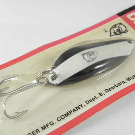 Eppinger Dardevle Devle-Dog, czarny biały, 14 g błystka wahadłowa #0520