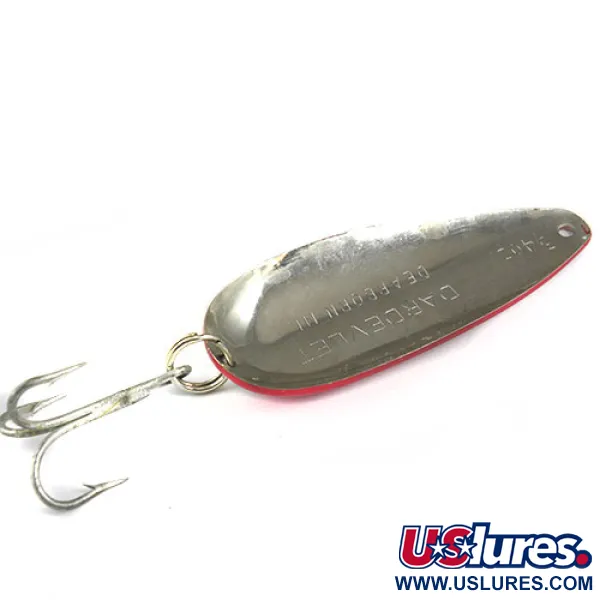 Eppinger Dardevle Dardevlet, czerwony/biały, 21 g błystka wahadłowa #0554