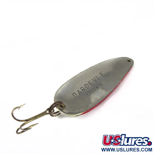 Eppinger Dardevle Spinnie, czerwony/biały, 9 g błystka wahadłowa #0568