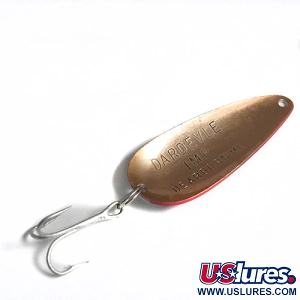 Eppinger Dardevle Imp, czerwony/biały, 11 g błystka wahadłowa #0608