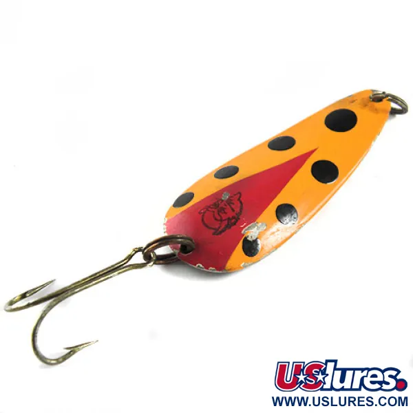 Eppinger Dardevle Imp, pomarańczowy/czerwony/czarny, 11 g błystka wahadłowa #0611