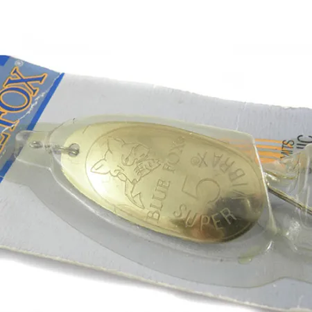 Blue Fox Super Vibrax 5, złoto, 13 g błystka obrotowa #0663