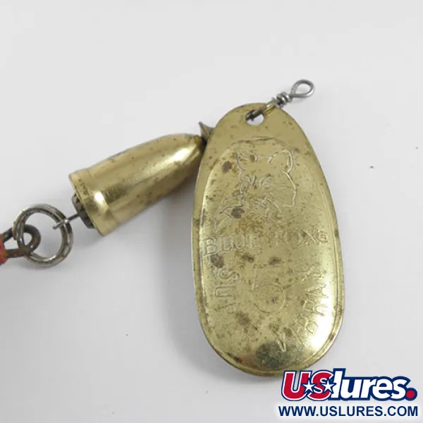  Blue Fox Super Vibrax 5 Foxtail, złoto, 15 g błystka obrotowa #0679