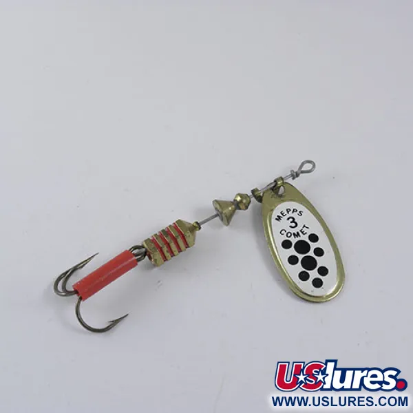  Mepps Comet 3, biało-czarny, 6,5 g błystka obrotowa #0718