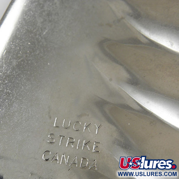  Lucky Strike 4.5 Nickel Half Wave, nikiel/czerwony/biały, 38 g błystka wahadłowa #0734