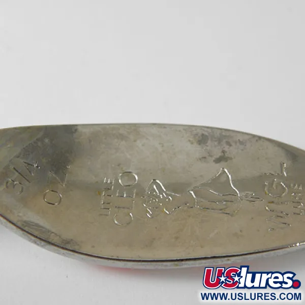 Seneca Little Cleo (Hula Girl, świeci w ciemności), biały/pomarańczowy Glow (świeci w ciemności), 21 g błystka wahadłowa #0756