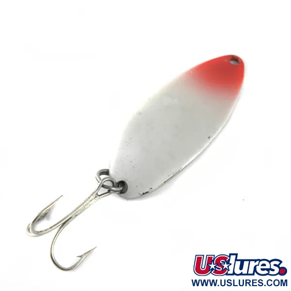 Seneca Little Cleo (Hula Girl), biały/czerwony, 14 g błystka wahadłowa #0766