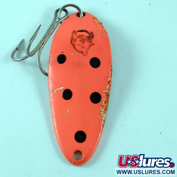 Eppinger Dardevle Devle-Dog 5300, pomarańczowy/czarny, 10 g błystka wahadłowa #0769