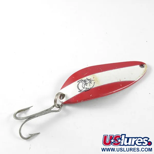 Eppinger Dardevle Devle-Dog 5300, czerwony/biały, 10 g błystka wahadłowa #0774