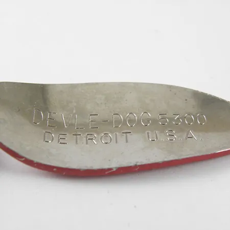 Eppinger Dardevle Devle-Dog 5300, czerwony/biały, 10 g błystka wahadłowa #0774