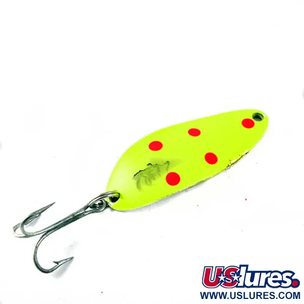 Eppinger Dardevle Devle-Dog 5300, neonowy żółty/czerwony, 10 g błystka wahadłowa #0777