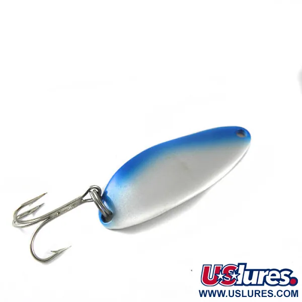 Seneca Little Cleo (Hula Girl), biało niebieski, 10 g błystka wahadłowa #0778