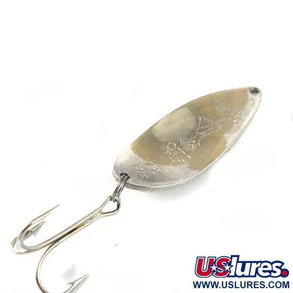 Seneca Little Cleo (Hula Girl, świeci w ciemności), Błyszczący pomarańczowo/biały, 21 g błystka wahadłowa #0779