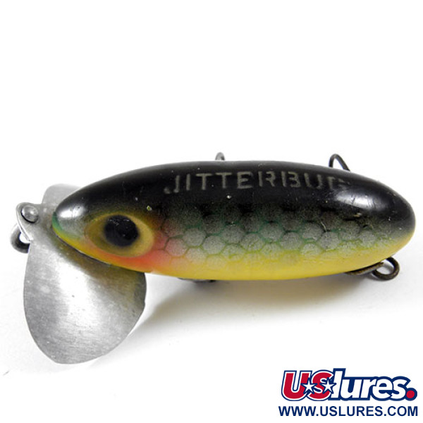  Fred Arbogast Jitterbug, Okoń (perch), 10 g wobler #0799