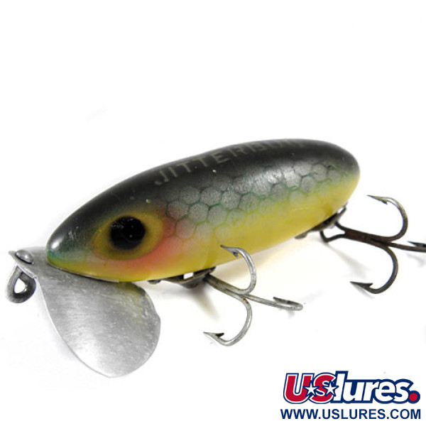  Fred Arbogast Jitterbug, Okoń (perch), 10 g wobler #0799