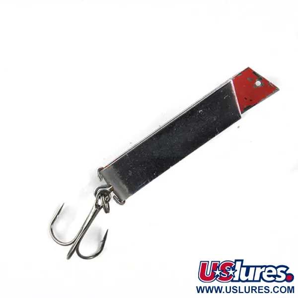 South Bend Super-Duper 509, nikiel/czerwony, 11 g błystka wahadłowa #0819