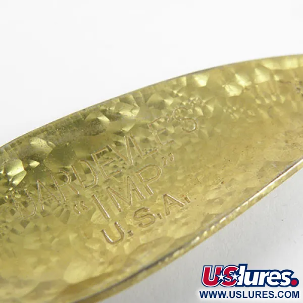 Eppinger Dardevle Imp, Crystal (złota łuska), rzadki kolor, 11 g błystka wahadłowa #0822