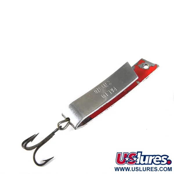 South Bend Super-Duper 503, nikiel/czerwony, 4,3 g błystka wahadłowa #0826