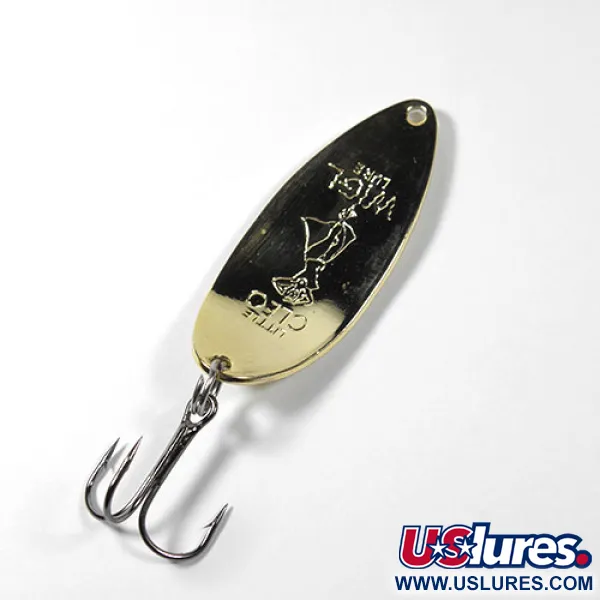 Seneca Little Cleo (Hula Girl), złoto, 14 g błystka wahadłowa #0866