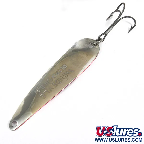 Eppinger Dardevle ThinDevle, czerwony/biały/nikiel, 11 g błystka wahadłowa #0876