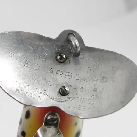 Fred Arbogast Jitterbug, Tygrys, 10 g wobler #0880