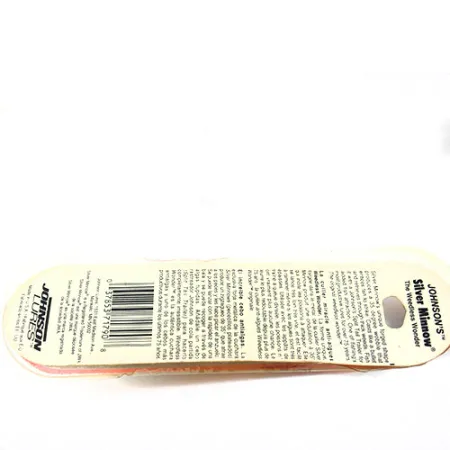 Błystka antyzaczepowa Johnson Silver Minnow, Piątka diamentów (czerwony/żółty/nikiel), 14 g błystka wahadłowa #0900