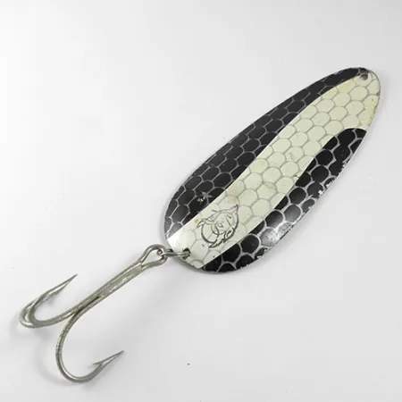 Eppinger Dardevle Huskie Junior, czarny/biały/nikiel, 58 g błystka wahadłowa #0919