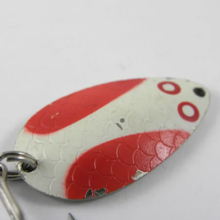 Wright & McGill Pay-Master, czerwony/biały/nikiel, 7 g błystka wahadłowa #0941