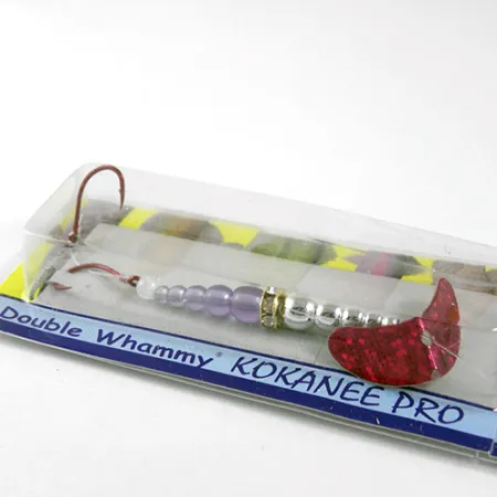 Kokanee tackle Mack's Lure Double Whammy, czerwony/nikiel/fiolet, 2 g #0959