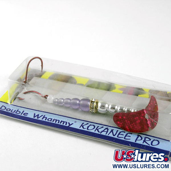 Kokanee tackle Mack's Lure Double Whammy, czerwony/nikiel/fiolet, 2 g  #0959