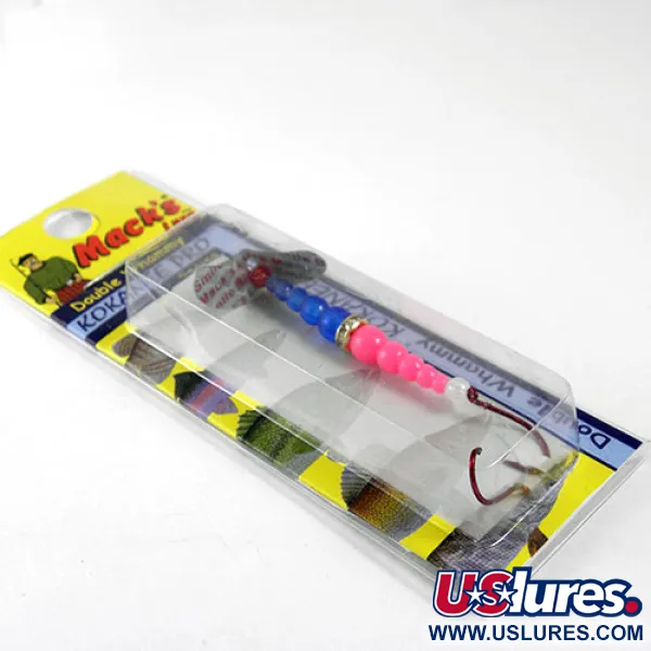 Kokanee tackle Mack's Lure Double Whammy, niebieski/różowy, 2 g błystka obrotowa #0960