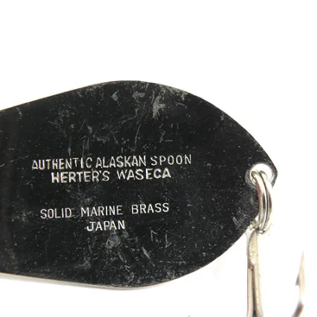 Herter's Waseca, nikiel/czerwone oczy, 14 g błystka wahadłowa #0967