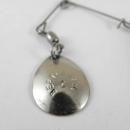 Johnson Beetle Spin, nikiel/czarny, 9 g błystka obrotowa #0980