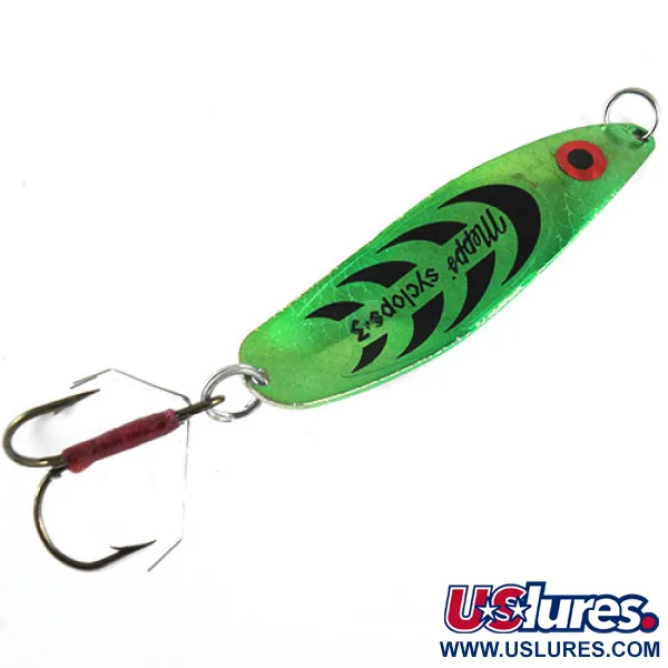  Mepps Syclops 3, zielony/nikiel, 26 g błystka wahadłowa #0994