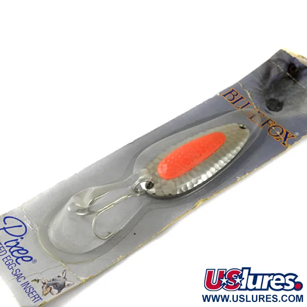  Blue Fox Pixee, nikiel/czerwony, 24 g błystka wahadłowa #1007