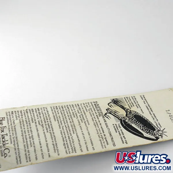  Blue Fox Pixee, nikiel/pomarańczowy, 7 g błystka wahadłowa #1009