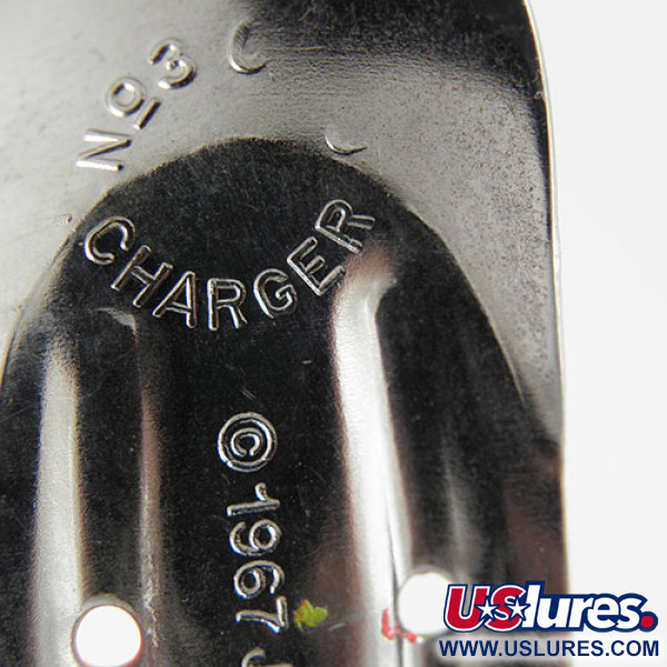 Other Charger №3, nikiel/czerwony/żółty, 12,5 g błystka wahadłowa #1021