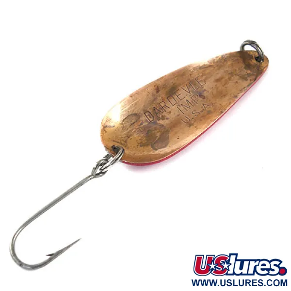 Eppinger Dardevle Imp, czerwony/biały/miedziany, 11 g błystka wahadłowa #1033