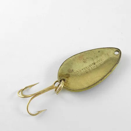 Wright & McGill Pay-Master, żółty/czarny/mosiądz, 7 g błystka wahadłowa #1054