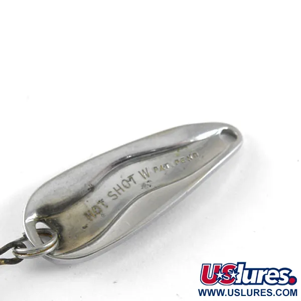 Luhr Jensen Hot Shot W, nikiel/czarny, 4,5 g błystka wahadłowa #1055