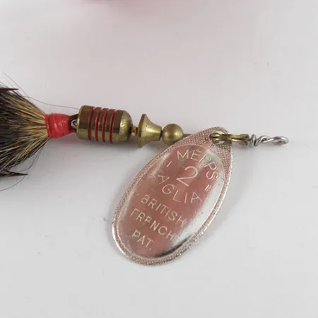 Mepps Aglia 2 dressed, nikiel, 4,7 g błystka obrotowa #1083