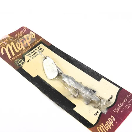 Błystka Mepps 3 COMET Mino (z gumową rybką), nikiel, 17 g błystka obrotowa #1093