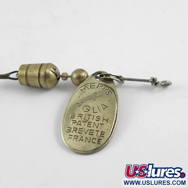  Mepps Aglia 1 1102, mosiądz, 3,5 g błystka obrotowa #1102