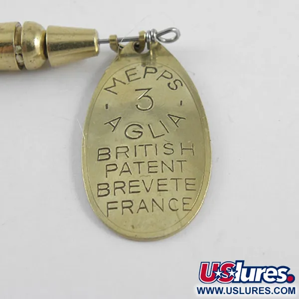  Mepps Aglia 3, mosiądz, 7 g błystka obrotowa #1104