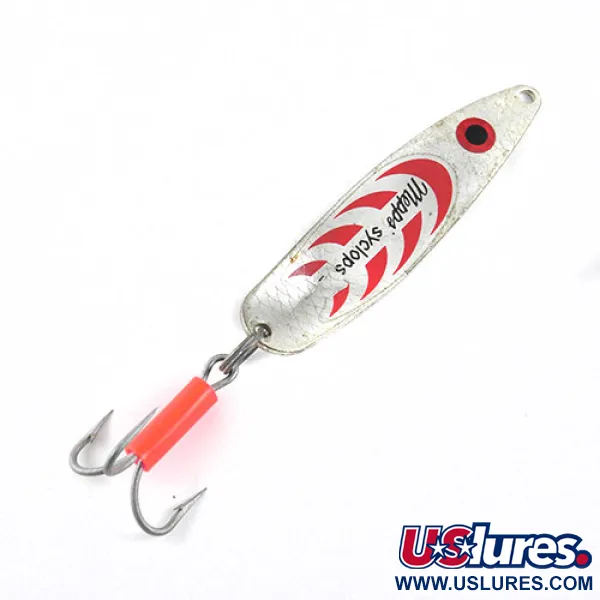  Mepps Syclops 2, nikiel/czerwony, 17 g błystka wahadłowa #1108