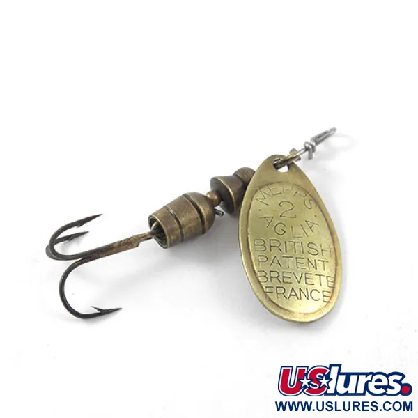  Mepps Aglia 2, mosiądz, 4,5 g błystka obrotowa #1154