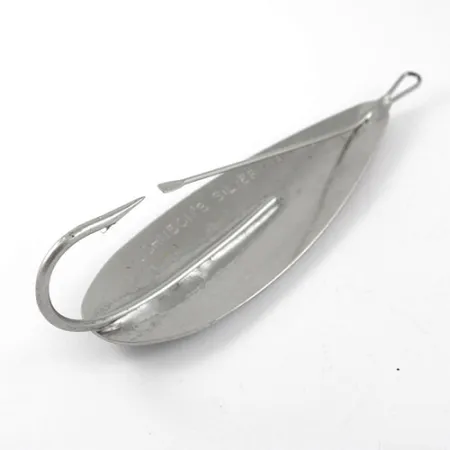 Johnson Silver Minnow, nikiel/ranna ryba, 28 g błystka wahadłowa #1196